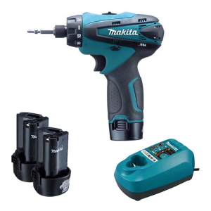 Makita DF030DWE MÁY KHOAN VÀ VẶN VÍT DÙNG PIN(10.8V) (kèm 02 pin 1.5AH + sạc)