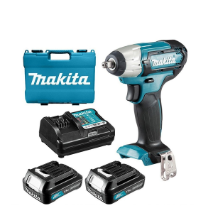 Makita DTW180RFE MÁY SIẾT BU LÔNG DÙNG PIN(9.5MM/BL)(18V) (kèm 02 pin 3.0 + sạc nhanh)