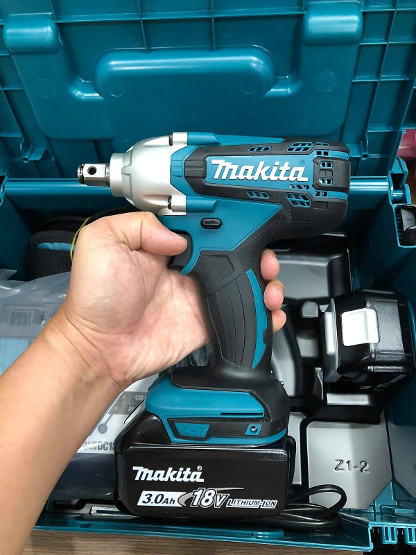 Makita DTW190RFJX MÁY SIẾT BU LÔNG DÙNG PIN(12.7MM (kèm 02 pin 3.0 + sạc nhanh)