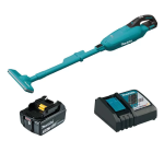 Makita DCL282FRF MÁY HÚT BỤI DÙNG PIN(BL)(18V) (kèm 01 pin 3.0 + sạc)