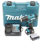 Makita DF333DSAE MÁY KHOAN VÀ VẶN VÍT DÙNG PIN(12V MAX) (kèm 02 pin 2.0 + sạc)