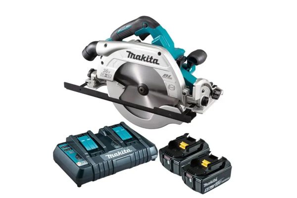 Makita DHS900PT2 MÁY CƯA ĐĨA DÙNG PIN(235MM/AWS/BL)(18Vx2 (kèm 02 pin 5.0 + sạc nhanh)