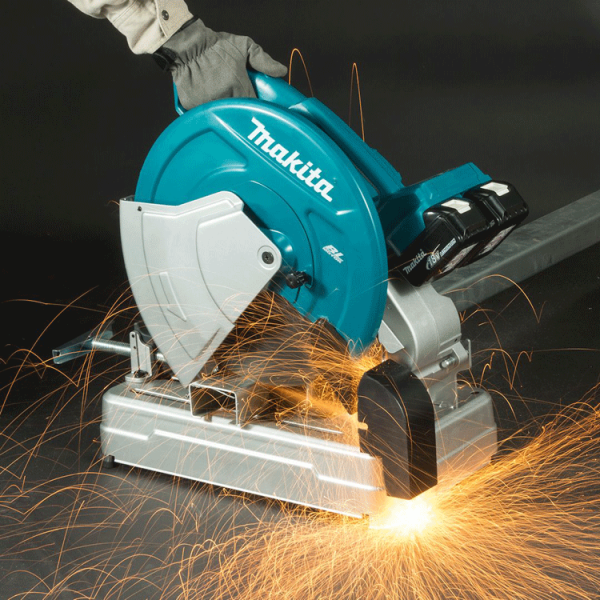 Makita DLW140Z MÁY CẮT KIM LOẠI DÙNG PIN(BL)(18Vx2) (không kèm pin sạc)