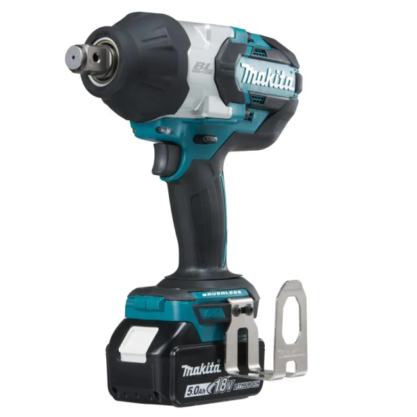 Makita DTW1001JX2 MÁY SIẾT BU LÔNG DÙNG PIN(19MM/DÂY ĐEO/ (kèm 02 pin 5.0 + sạc nhanh)