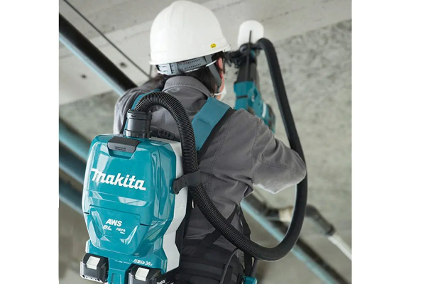 Makita DVC265ZX MÁY HÚT BỤI ĐEO VAI DÙNG PIN(HEPA/AWS/ (không kèm pin sạc)