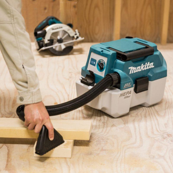 Makita DVC750LZX3 MÁY HÚT BỤI ĐA NĂNG DÙNG PIN(BỘ LỌC BỤI (không kèm pin sạc)