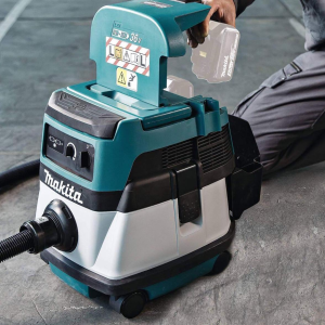 Makita DVC861LZ MÁY HÚT BỤI DÙNG ĐIỆN VÀ PIN(HEPA) (không kèm pin sạc)