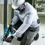 Makita FJ502DZS ÁO KHOÁC LÀM MÁT DÙNG PIN-SIZE S(BL) (không kèm pin sạc)