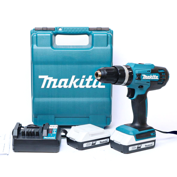 Makita HP488D002 MÁY KHOAN BÚA, VẶN VÍT DÙNG PIN (kèm 02 pin 1.5 + sạc)