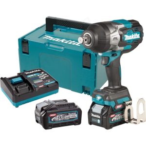 Makita TW001GM201 MÁY SIẾT BU LÔNG DÙNG PIN(19MM/BL)(40V M (kèm 02 pin 4.0Ah + sạc nhanh)