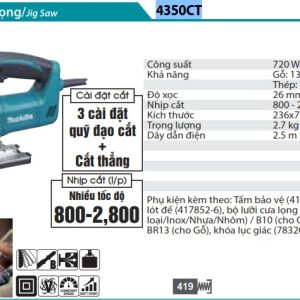 Makita 4350CT MÁY CƯA LỌNG