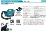 Makita CL121DWY MÁY HÚT BỤI DÙNG PIN(12V MAX) (kèm 01 pin + sạc)