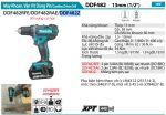 Makita DDF482Z MÁY KHOAN VÀ VẶN VÍT DÙNG PIN(18V) (không kèm pin sạc)