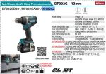 Makita DF002GZ MÁY KHOAN VÀ VẶN VÍT DÙNG PIN(BL)(40V MA (không kèm pin sạc)