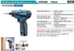 Makita DF030DZ MÁY KHOAN VÀ VẶN VÍT DÙNG PIN(10.8V) (không kèm pin sạc)