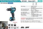 Makita DF332DZ MÁY KHOAN VÀ VẶN VÍT DÙNG PIN(BL) (không kèm pin sạc)