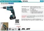 Makita DFS452Z MÁY VẶN VÍT DÙNG PIN(BL)(18V) (không kèm pin sạc)