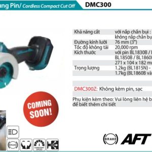 Makita DMC300Z MÁY CẮT DÙNG PIN(76MM/BL)(18V) (không kèm pin sạc)