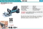 Makita DPJ180RFE MÁY GHÉP MỘNG DÙNG PIN(18V) (kèm 02 pin 3.0 + sạc nhanh)