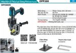 Makita DPP200ZK MÁY ĐỘT LỖ THỦY LỰC DÙNG PIN(18V) (không kèm pin sạc)