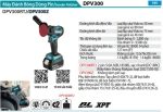 Makita DPV300Z MÁY ĐÁNH BÓNG DÙNG PIN(18V) (không kèm pin sạc)