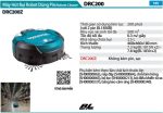 Makita DRC200Z MÁY HÚT BỤI ROBOT DÙNG PIN(BL)(18V) (không kèm pin sạc)