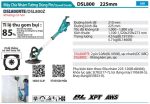 Makita DSL800RTE MÁY CHÀ NHÁM TƯỜNG DÙNG PIN(AWS/BL)(18V) (kèm 02 pin 5.0 + sạc nhanh)