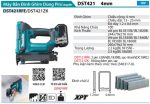 Makita DST421RFE MÁY BẮN ĐINH GHIM DÙNG PIN(18V) (kèm 02 pin 3.0 + sạc nhanh)