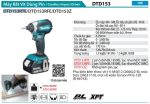 Makita DTD153RTE MÁY BẮT VÍT DÙNG PIN(BL)(18V) (kèm 02 pin 5.0 + sạc nhanh)