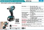 Makita DTD156Z MÁY BẮT VÍT DÙNG PIN(18V) (không kèm pin sạc)