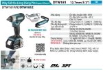 Makita DTW181Z MÁY SIẾT BU LÔNG DÙNG PIN(12.7MM/BL) (không kèm pin sạc)