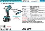 Makita DTW302Z MÁY SIẾT BU LÔNG DÙNG PIN(9.5MM/ (không kèm pin sạc)