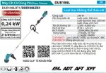 Makita DUR190LZX1 MÁY CẮT CỎ DÙNG PIN(TAY CẦM VÒNG/BL) (không kèm pin sạc)