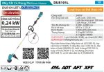 Makita DUR191LZX1 MÁY CẮT CỎ DÙNG PIN/TÁCH TRỤC/TAY (không kèm pin sạc)