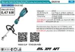 Makita DUX18RGX4 MÁY LÀM VƯỜN ĐA NĂNG DÙNG PIN(BL)(18V) (không kèm pin sạc)