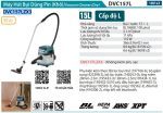 Makita DVC157LZX3 MÁY HÚT BỤI DÙNG PIN(KHÔ/AWS/HEPA/BL) (không kèm pin sạc)