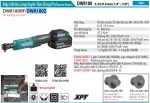 Makita DWR180Z MÁY SIẾT BU LÔNG XUYÊN TÂM DÙNG PIN(18V) (không kèm pin sạc)