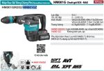 Makita HM001GZ MÁY ĐỤC BÊ TÔNG DÙNG PIN(AWS/BL)(40V MAX (không kèm pin sạc)