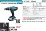 Makita HP488DZ MÁY KHOAN BÚA, VẶN VÍT DÙNG PIN(18V) (không kèm pin sạc)