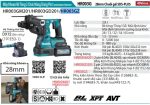 Makita HR003GM201 MÁY KHOAN BÊ TÔNG 3 CHỨC NĂNG DÙNG PIN (kèm 02 pin 4.0Ah + sạc nhanh)