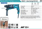 Makita HR2631FX5 MÁY KHOAN BÊ TÔNG 3 CHỨC NĂNG