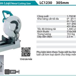 Makita LC1230 MÁY CẮT KIM LOẠI(305MM)