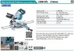 Makita LS0815FL MÁY CƯA ĐA GÓC TRƯỢT(216MM)