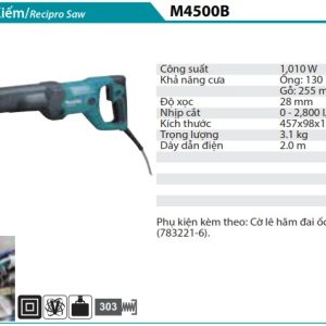 Makita M4500B MÁY CƯA KIẾM