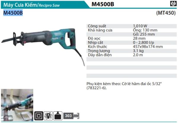 Makita M4500B MÁY CƯA KIẾM