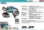 Makita PB002GZ MÁY CƯA VÒNG DÙNG PIN(127X127MM/BL)(40V (không kèm pin sạc)