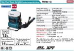 Makita PM001GZ Máy Phun Thuốc Dùng Pin