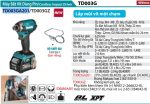 Makita TD003GA201 MÁY BẮT VÍT DÙNG PIN(BL)(40V MAX) kèm 02 pin 2.5 +  1 sạc