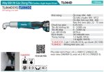 Makita TL064DZ MÁY BẮT VÍT GÓC DÙNG PIN(12V MAX) (không kèm pin sạc)