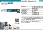 Makita TL065DZ MÁY SIẾT BU LÔNG GÓC DÙNG PIN(12V MAX) (không kèm pin sạc)